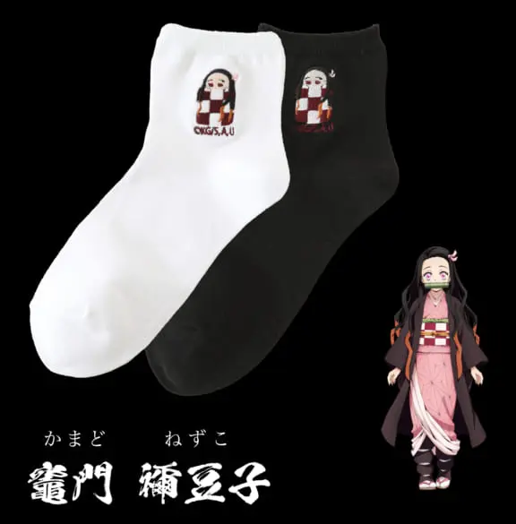 鬼滅の刃キャラクター刺繍靴下が店頭発売開始 靴下屋公式通販 Tabio オンラインストア