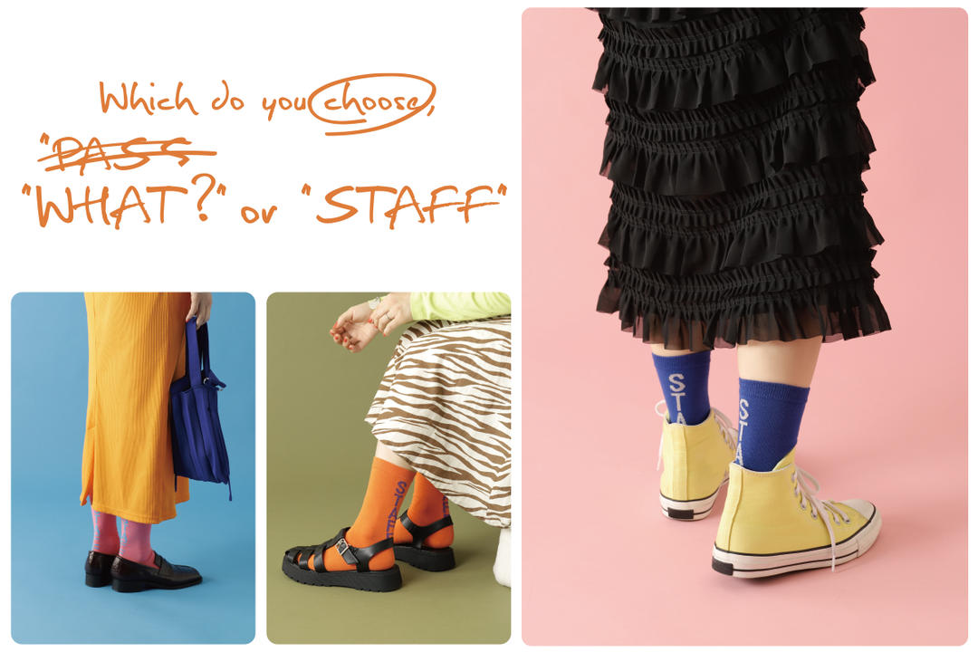 靴下屋インフルエンサーの「あんころ」のオリジナルソックスが登場