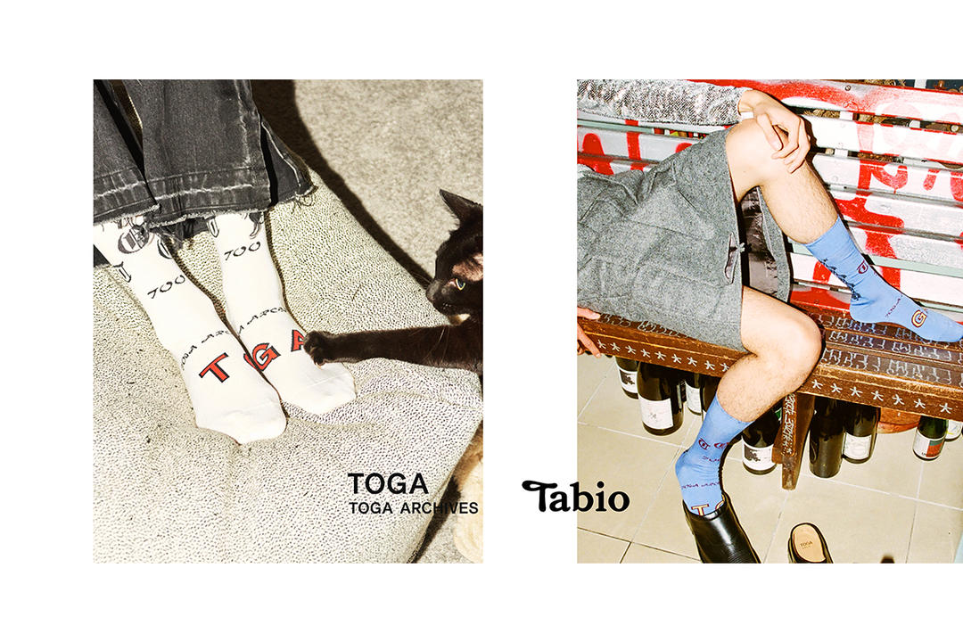 TOGA×Tabioコラボソックス第4弾登場 | 靴下屋公式通販 Tabio