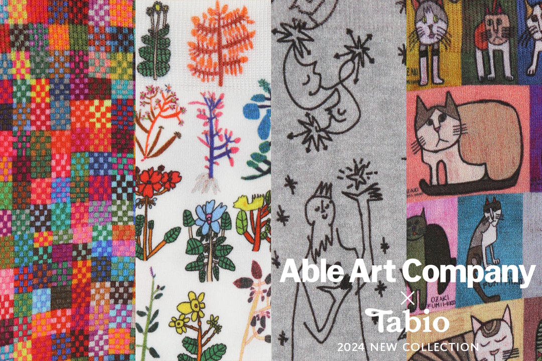 エイブルアートカンパニー2024コレクション | 靴下屋公式通販 Tabio