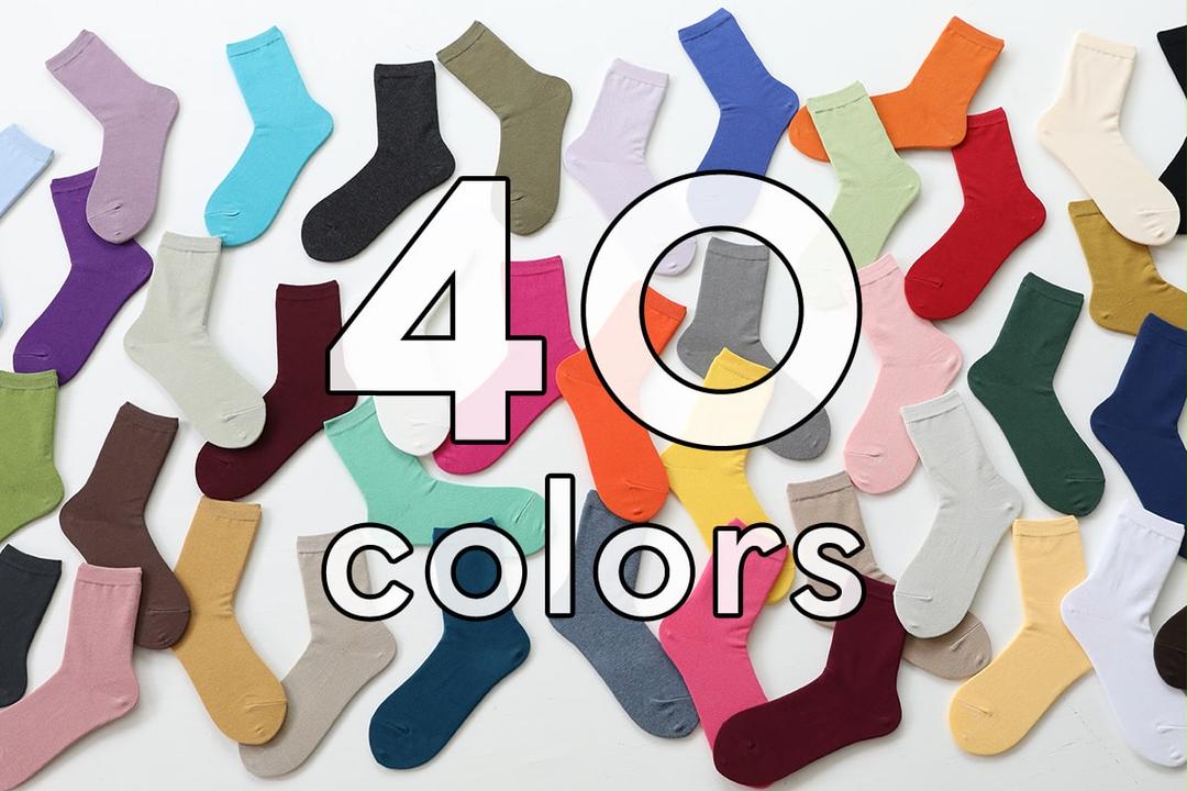 カラフルソックスセット 多数 40色のカラフルソックス | 靴下屋公式通販 Tabio オンラインストア