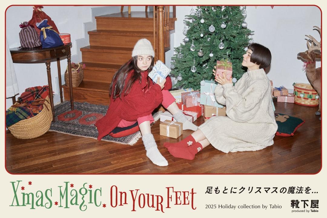 足もとにクリスマスの魔法を… | 靴下屋公式通販 Tabio オンラインストア