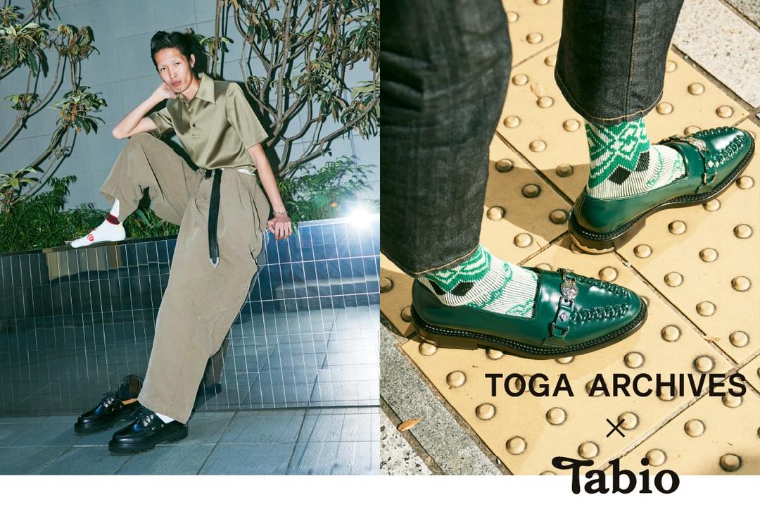 TOGA × Tabio コラボソックス第六弾 | 靴下屋公式通販 Tabio