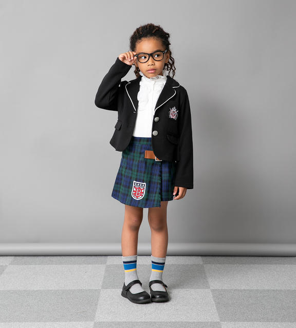 キッズ　誕生日、主役コーデ