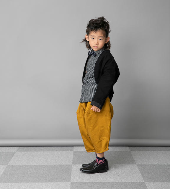 キッズ　誕生日、主役コーデ