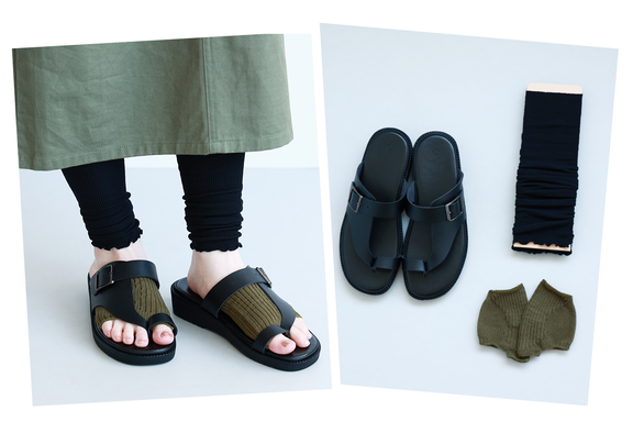 HEP SANDAL × Tabio」サンダルがもっと快適になる、限定セットが登場