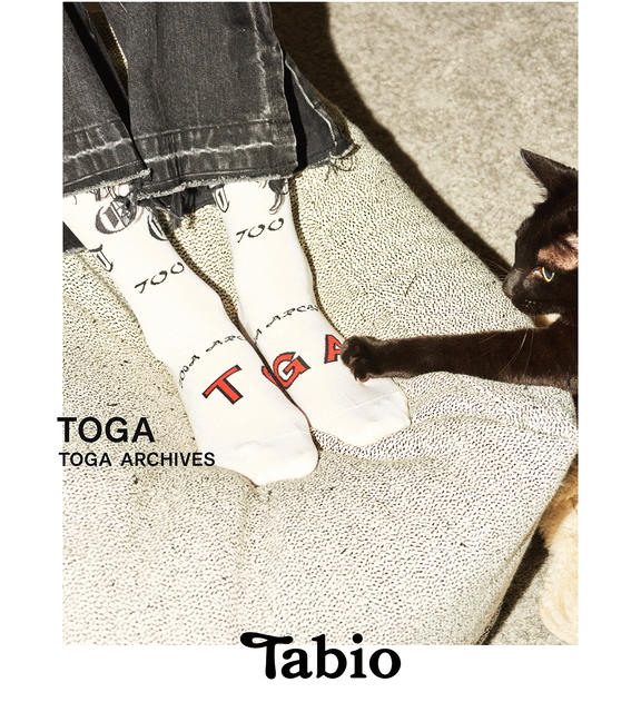 TOGA×Tabioコラボソックス第4弾登場 | 靴下屋公式通販 Tabio 