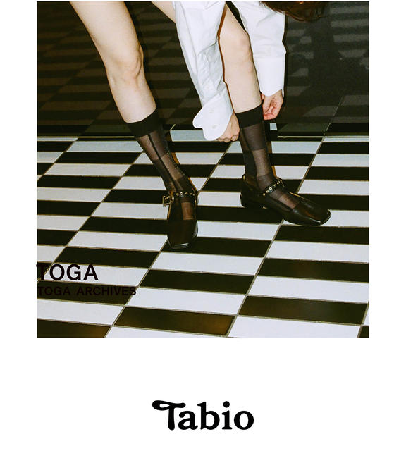 TOGA×Tabioコラボソックス第4弾登場 | 靴下屋公式通販 Tabio