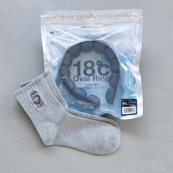 次世代型ネッククーラー　魔氷リング　２点 次世代型ネッククーラー 魔氷リング 2点 首筋にフィットし頸動脈を強