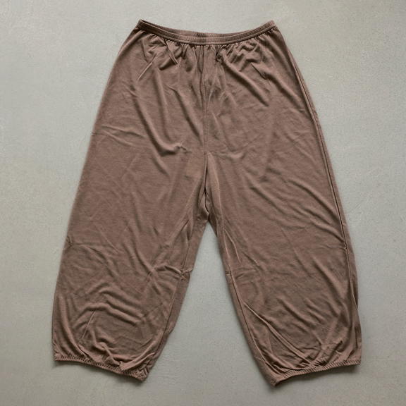 【防寒対策】 あったかペチパンツ7分丈 M-L カシミヤ 靴下屋