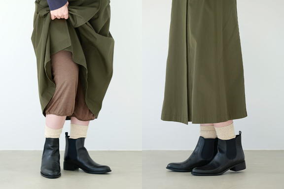 【防寒対策】 あったかペチパンツ7部丈 合わせやすい丈